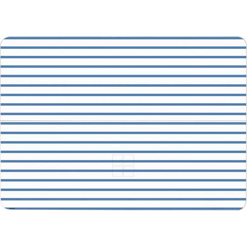 Blue and White Stripes Surface Laptop Studio Skin